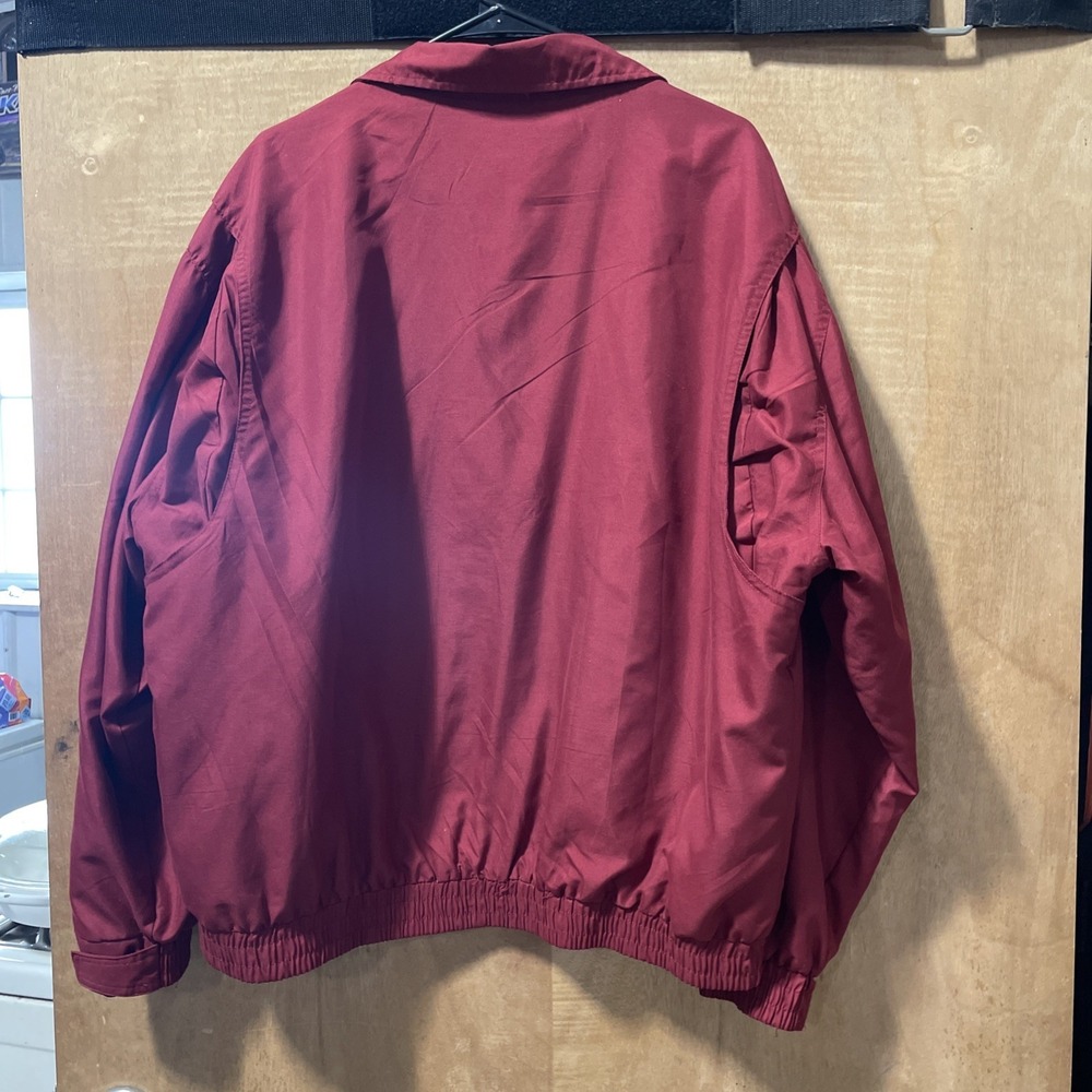 VTG Maroon Technology That Yields Men's Jacket XL - Picture 6 of 13